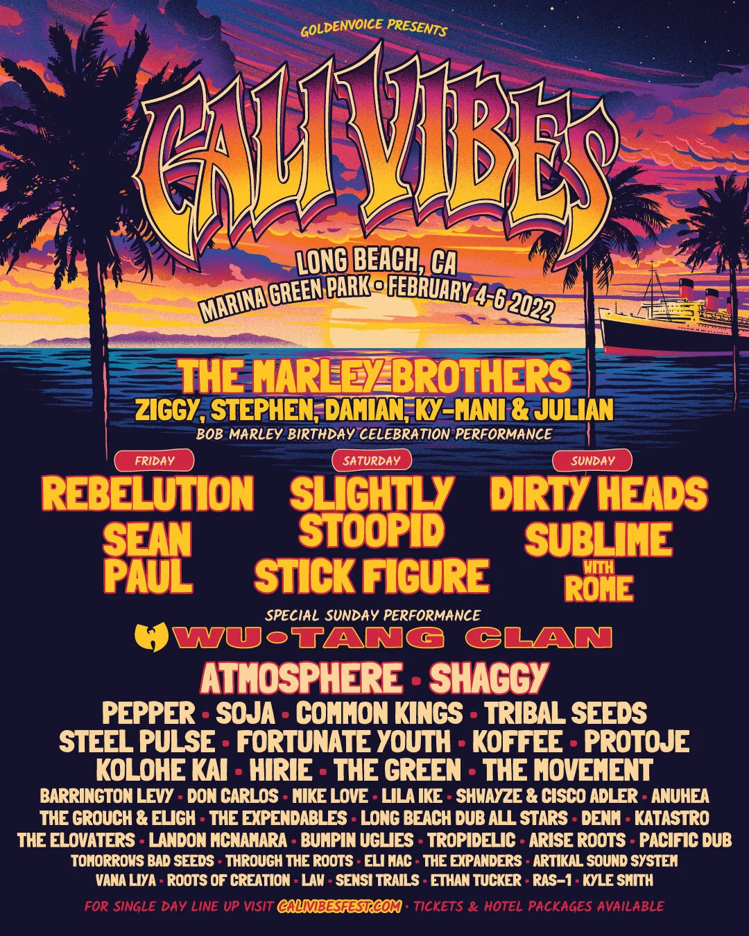 Goldenvoice releases epic Cali Vibes 2022 festival lineup